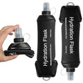 2x Soft Flask 500ml Foldable Hydration Flask Reusable