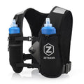 Women’s Running Hydration Vest with 6 Pockets,2x500ml Soft Flasks,Reflective Running Vest,Adjustable Bounce-Free Fit,Waterproof Phone Pocket,Running Backpack for Marathon,Trail Running,Hiking &Cycling