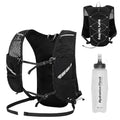 Azarxis Hiking Hydration Pack 5L Running Backpack Daypack Vest with 2L Water Bladder for Women Men Cycling Biking Trail Race (Black with a 350ml Water Bottle) - color: #5 Black with a 350ml Water Bottle