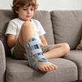 Kids Pediatric Ankle Brace, Neoprene Ankle Splint with Adjustable Straps, Universal Fit, Lightweight Support (Small) - size: Small