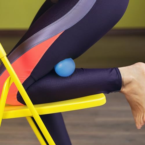 2-Pack Firm Lacrosse Massage Balls (Light Blue) - color: Light Blue