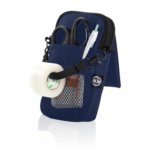 First Lifesaver Nurse Fanny Pack Pocket Organizer for Nurses, Nursing Students | Traveling Waist Pack | Water-Resistant & Magnetic Closur