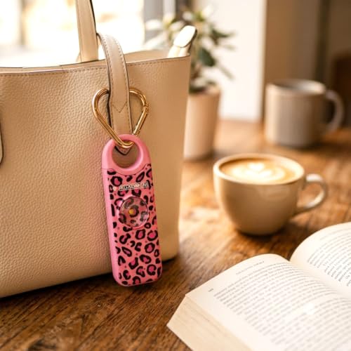 Rechargeable Personal Safety Alarm for Women - color: Cheetah
