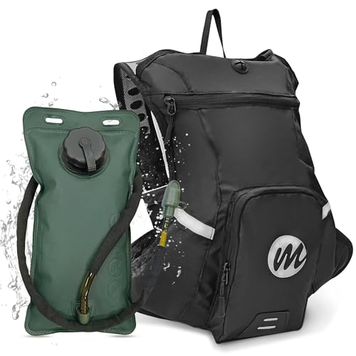 Moman Rave Backpack, 2L/68 fl oz Hydration Pack with BPA-Free Bladder