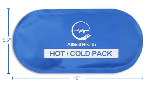 4 Pack Reusable Ice Packs for Injuries, Soft Gel Ice Packs for Sprains - style: 10.5 x 5 Inch (4 Pack)