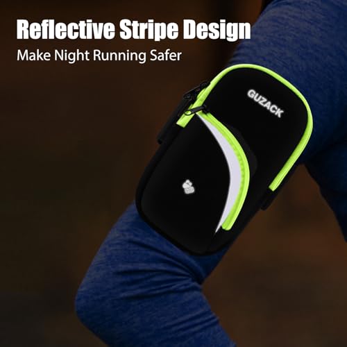 Armband Cell Phone Holder for Running Workout Exercise Sports Phone Arm Bands Pouch Bag, Running Armband for iPhone16 15 14 13 12 11 Pro Max XS XR X Plus Samsung Galaxy Up to 6.9"