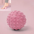 1pc Myofascial Release Massage Balls for Trigger Point, Yoga, and Pilates - Relieve Muscle Tension and Improve Flexibility Pink - color: Pink