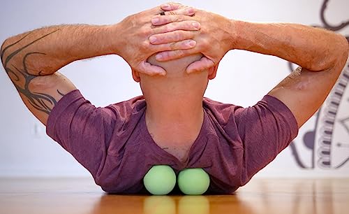 Pair of 2.75 inch (Intermedius) Soft Rubber Massage Balls