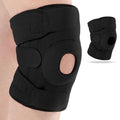 Foilswirl 1 Pcs Kids Knee Brace with Side Stabilizers,Black - color: Black