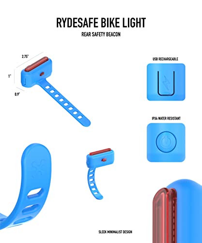 RydeSafe Bike Light - color: Blue