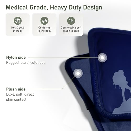 Flexible Hot and Cold Gel Pack Medium 8" x 12" - size: Medium, style: Blue