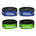 Bike Pant Leg Strap - color: Blue/Green