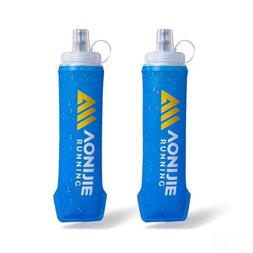 AONIJIE Running Water Bottle 2PCS Soft Flask - size: 2Pack-500ml