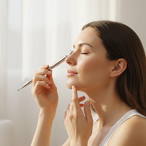 BYYDDIY Stainless Steel Dual Head Facial Reflexology Tool Set (P-S) - style: P-S