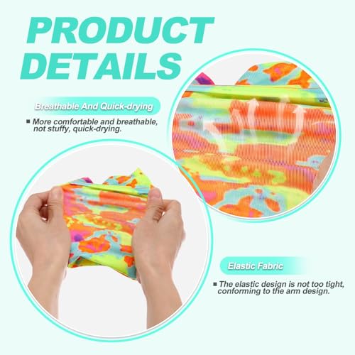 Cell Phone Armband Sleeve, Universal Sports Arm Band Rainbow - color: Rainbow