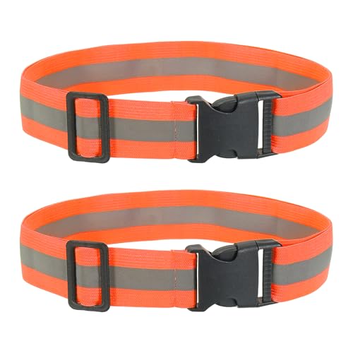 Reflective Safety Belt Adjustable - color: Fluorescent Orange