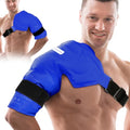 Comfytemp Shoulder Ice Pack Wrap Rotator Cuff Therapy (Large/X-Large) - color: Dark Blue