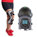 Brace Direct OA Unloader Knee Brace and Heated Massager Pain Relief Bundle - size: Left