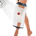 KEEFITT Knee Cast Cover for Shower, Waterproof Shower Protector for ACL Surgery, Wound, Burns Watertight Protection