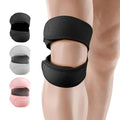 Knee Brace for Women and Men, Breathable Adjustable Knee Braces, Black - color: Black
