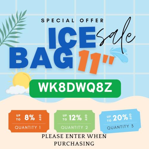 Ice Pack for Injuries Reusable, Ice Bags Reusable Hot Water Bag for Pain Relief, Hot & Cold Therapy Ice Bag, No-Leak Elastic Breathable Ice Cold Pack, Size 11" - size: 11"