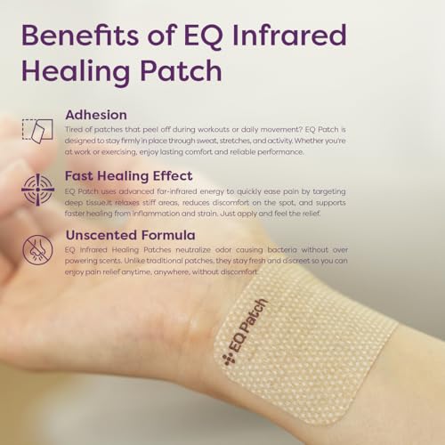 Infrared Warming Patches, Gentle Steady Warmth for Everyday Comfort, Up to 12 Hours, Strong Adhesive, Unscented, 30 Count - size: 30 Patches