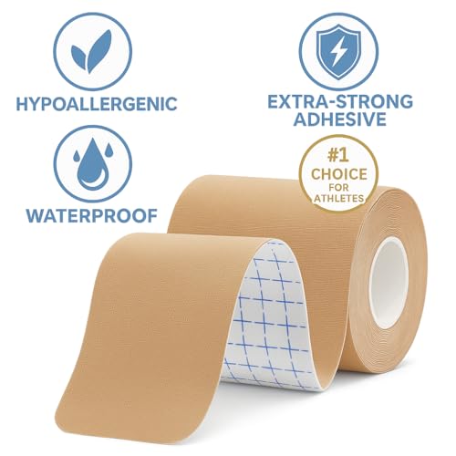 Kinesiology Tape Precut Strips with Dispenser