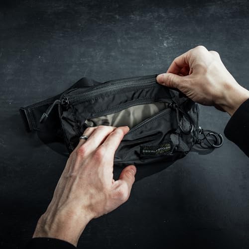 Eberlestock Bando Bag - Tactical Men's Fanny Pack w/Adjustable Waist Belt - color: Gray, size: Standard