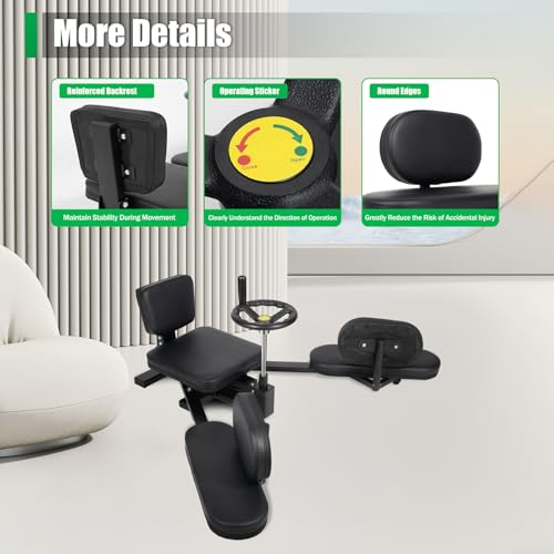 Hip Stretcher for Flexibility Stretching Equipment - color: Black-220lbs