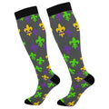 Wusikd Cute Penguin Compression Socks for Women and Men Circulation Long Socks for Athletic Running 1 - color: Multi 6