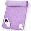 Heating Pad,Electric Heating Pad,Heating Pad for Back (Lavender, 24"x12") - color: Lavender, size: 24x12 Inch