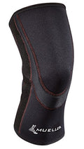 MUELLER Sports Medicine Breathable Closed Patella Knee Sleeve, Knee Pain Relief Support for Men and Women, Ideal for Arthritis, Sprains, Black, 3X-Large - size: XXXL