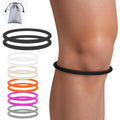 teyy 2PCS Patellar Tendon Support Strap for Knee Pain Relief (Black) - color: Black