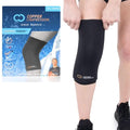 Copper Compression CopperFreeze™ Knee Sleeve Hot & Cold Therapy Support for Pain, Swelling, and Injury Recovery – 360° Copper Infused Relief for Knees and Joints