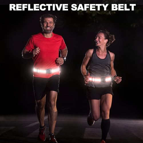 Reflective Safety Belt Adjustable - color: Bright Blue