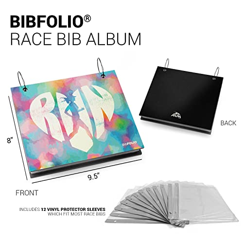 Gone For a Run BibFOLIO Race Bib Album - Love The Run - 9.5x8 - color: Love The Run