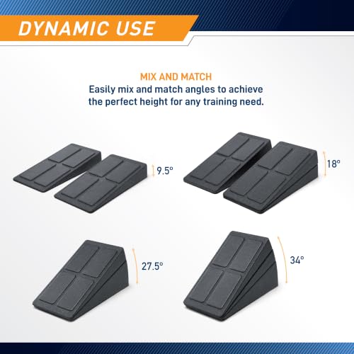Marcy Squat Wedge Set - Convertible Slant Board with Storage Bag ACC-2573
