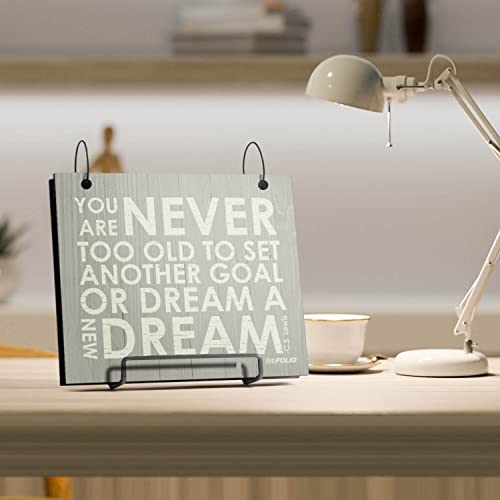Gone For a Run BibFOLIO Race Bib Album - Never Too Old - 9.5x8 - color: Never Too Old