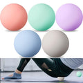 Shyyween 5 Pack Massage Lacrosse Balls for Myofascial Release, Yoga Deep Tissue Massage, Trigger Point Therapy and Foot Plantar Fasciitis, Ball for Back Pain Relief, Muscle Ball Roller, Macaron Color