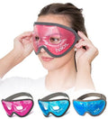 MyHalos Cooling Gel Eye Mask, Cold Ice Pack for Puffy Eyes & Dark Circles - color: Pink, size: Pack of 1