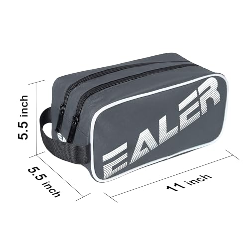 Ealer Hab300 Hockey Tape Accessory Bag, Large Capacity Tape Bag with Double Zipper, Protect Your Hockey Accessories - color: Gray