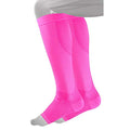 OS1st FS6+ Performance Foot/Calf Sleeves for Plantar Fasciitis pain relief, heel pain, shin splints and arch support (Pink Fusion, Small) - color: Pink