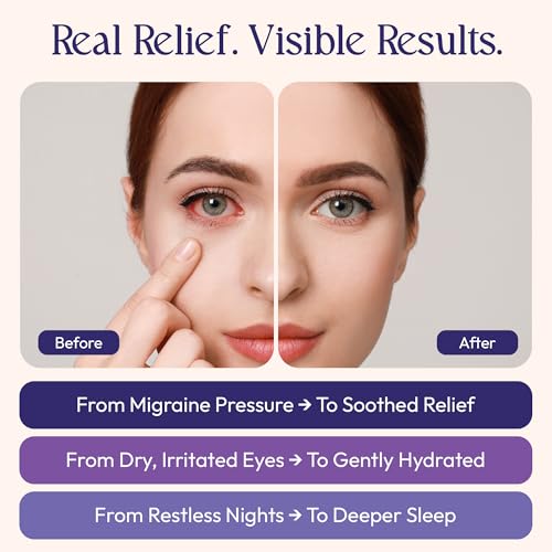 FOMIN Steam Eye Mask (20 Pack) Lavender Warm Compress - for Dry Eyes - Spa - color: Lavender