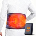 10000mAh Cordless Heating Pad for Back, Portable Lower Back Massager