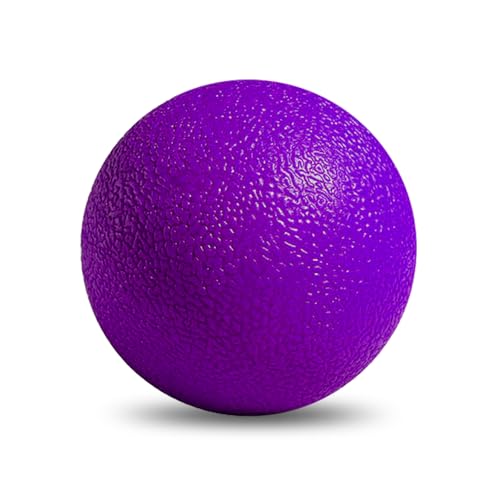 GOGO Lacrosse Massage Ball, Firm TPE for Trigger Point Myofascial Release - color: Purple