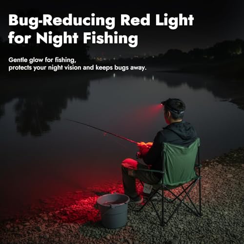 WARSUN MD9 Multi-Use Headlamp Rechargeable LED – Cap & Bike Mount, COB, Motion Sensor, 5 Modes, 800 Lumens or Camping, Fishing, Hiking - color: Gray