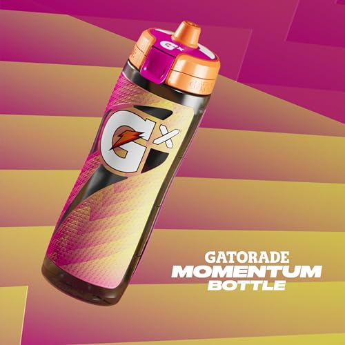 Gatorade Gx Bottle, Momentum Neon Pink - color: Neon Pink, size: 30 Ounces