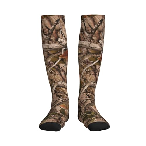 Compression Socks Women And Men For Nurses Travel Pregnancy Recovery Running Athletic - color: Camouflage Tree