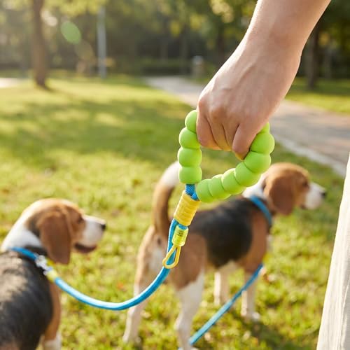 4-Piece Dog Collar and Leash Set with Water Bottle and Poop Bag Dispenser