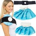 Arctic Flex Refillable Ice Pack Bags (2 Pack) - Reusable Hot Water & Ice